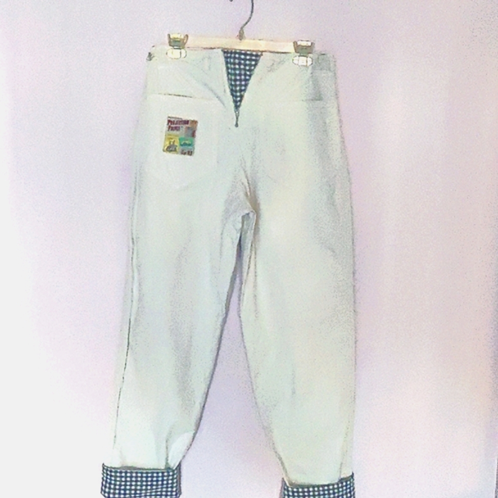 French white jeans